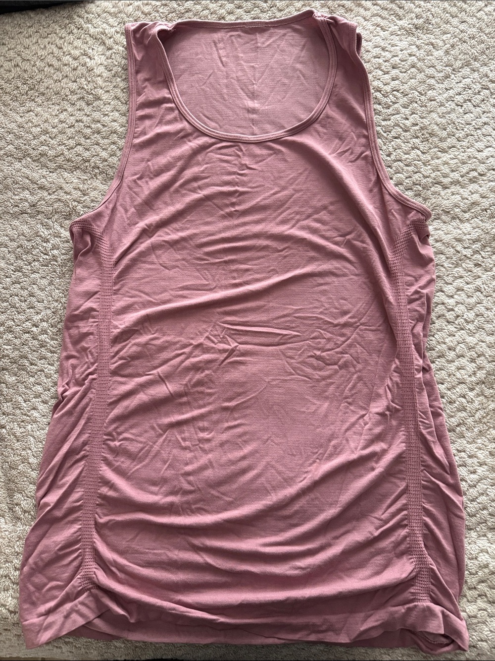 Fabletics Dusty Rose Scoop Neck Tank